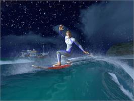 In game image of Kelly Slater's Pro Surfer on the Microsoft Xbox.