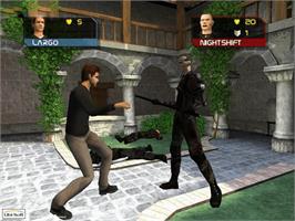 In game image of Largo Winch: Empire Under Threat on the Microsoft Xbox.