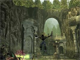 In game image of Legacy of Kain: Defiance on the Microsoft Xbox.