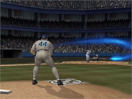 In game image of MLB Slugfest 2006 on the Microsoft Xbox.
