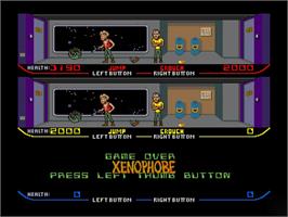 In game image of Midway Arcade Treasures 2 on the Microsoft Xbox.
