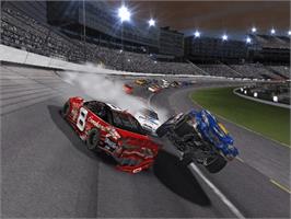 In game image of NASCAR Thunder 2003 on the Microsoft Xbox.
