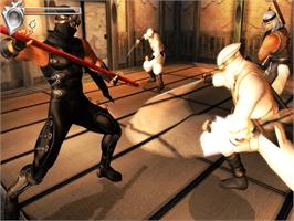 In game image of Ninja Gaiden Black on the Microsoft Xbox.
