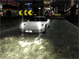 In game image of Project Gotham Racing on the Microsoft Xbox.