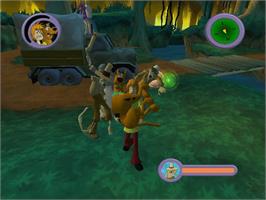 In game image of Scooby Doo!: Mystery Mayhem on the Microsoft Xbox.
