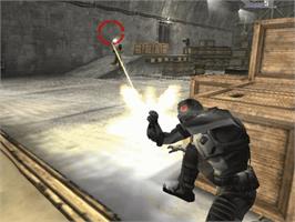 In game image of Special Forces: Nemesis Strike on the Microsoft Xbox.