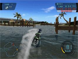 In game image of Splashdown on the Microsoft Xbox.