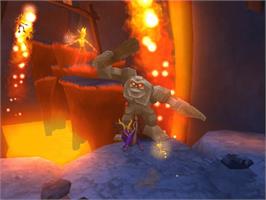 In game image of Spyro: A Hero's Tail on the Microsoft Xbox.