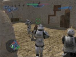In game image of Star Wars: Battlefront on the Microsoft Xbox.