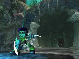 In game image of Vexx on the Microsoft Xbox.