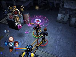 In game image of X-Men: Legends on the Microsoft Xbox.