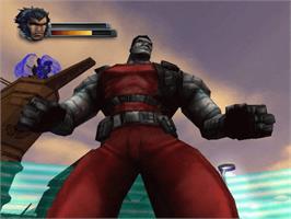 In game image of X2: Wolverine's Revenge on the Microsoft Xbox.