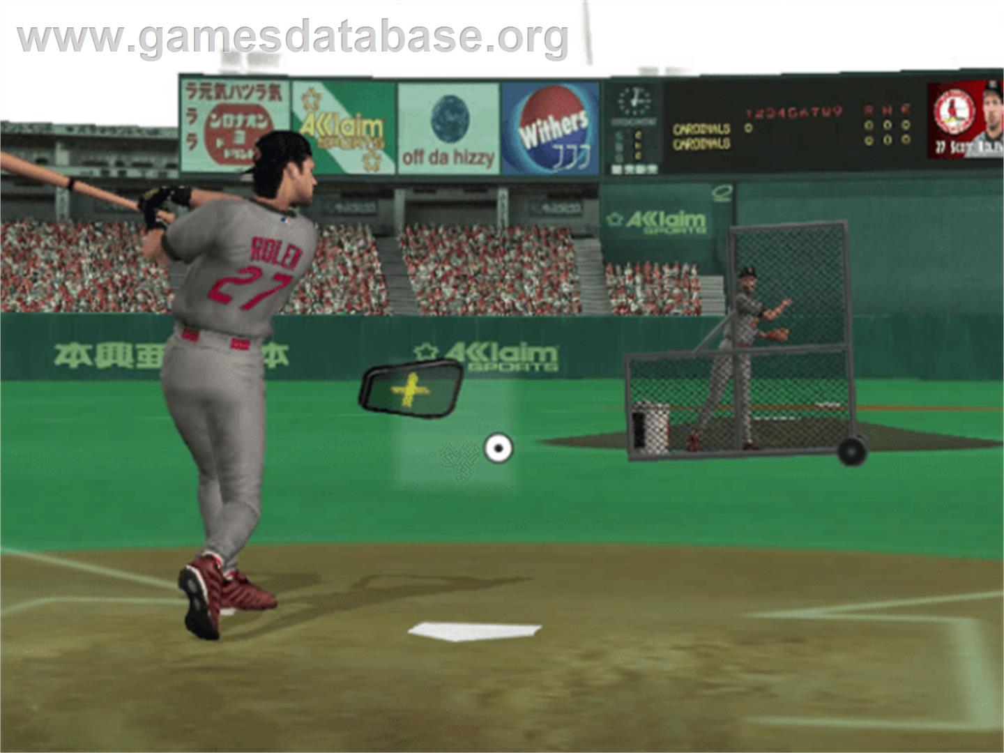 All-Star Baseball 2004 - Microsoft Xbox - Artwork - In Game