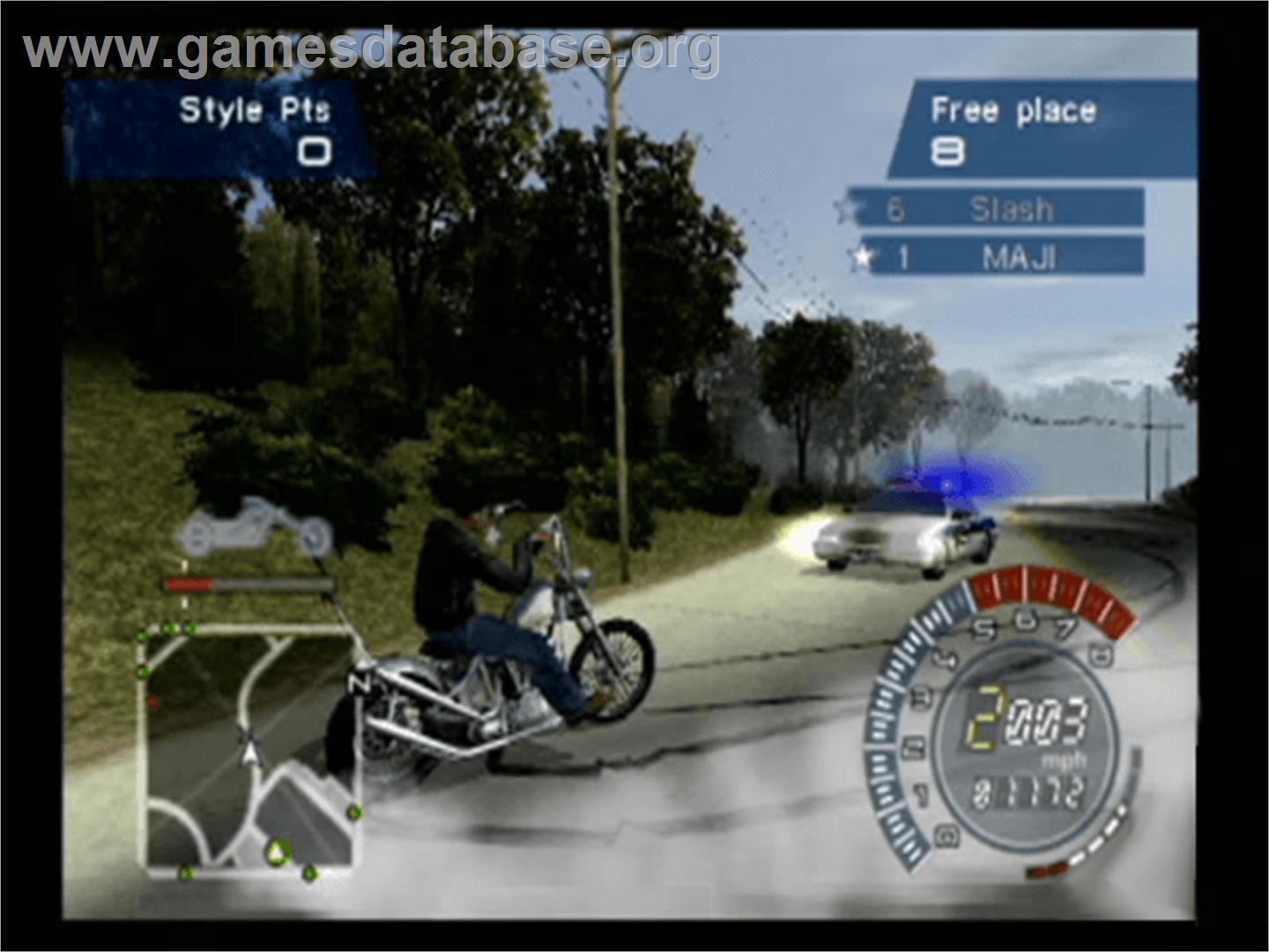 American Chopper 2: Full Throttle - Microsoft Xbox - Artwork - In Game
