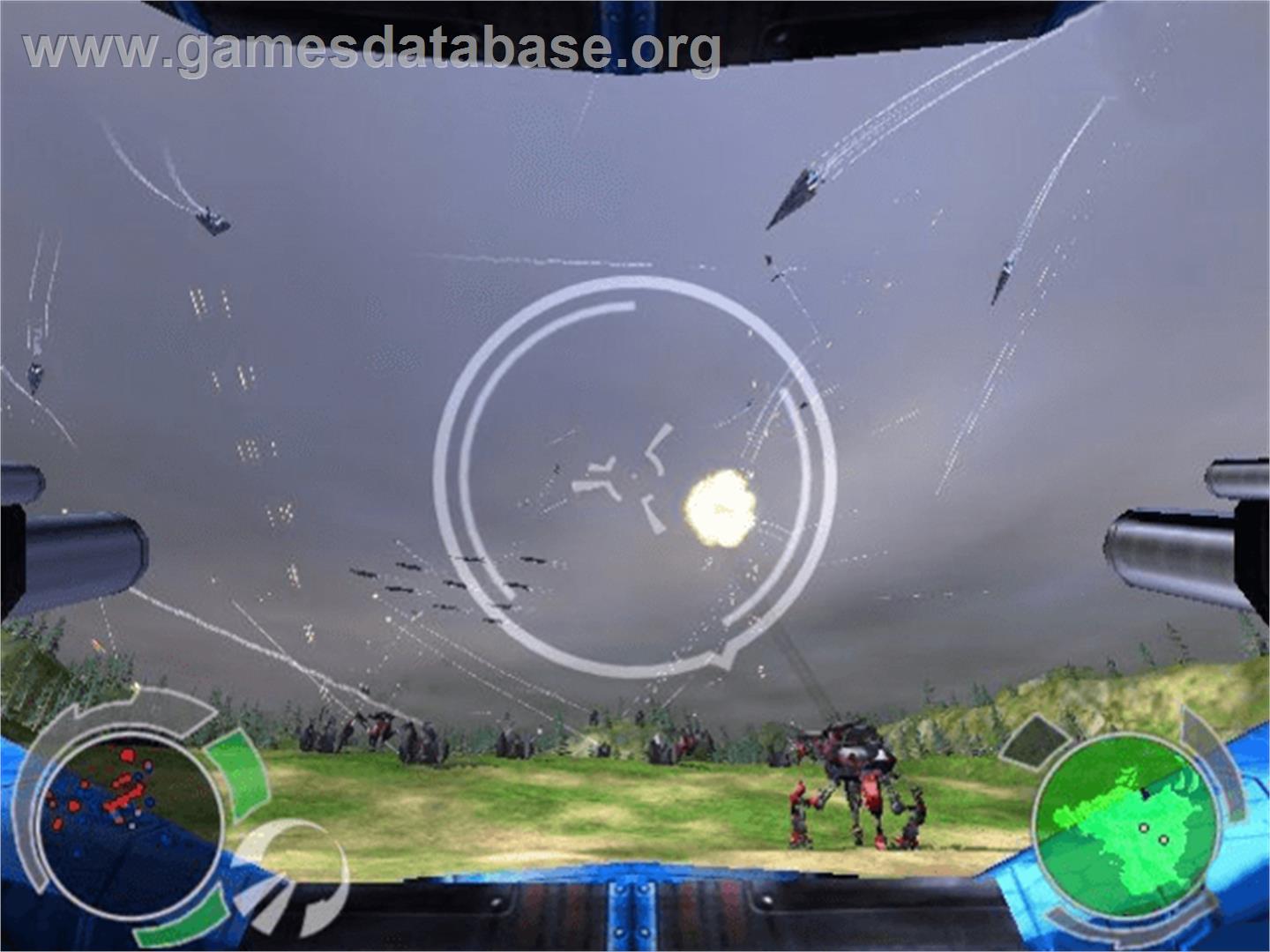 Battle Engine Aquila - Microsoft Xbox - Artwork - In Game