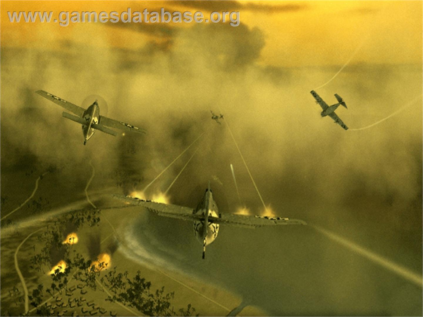 Blazing Angels: Squadrons of WWII - Microsoft Xbox - Artwork - In Game