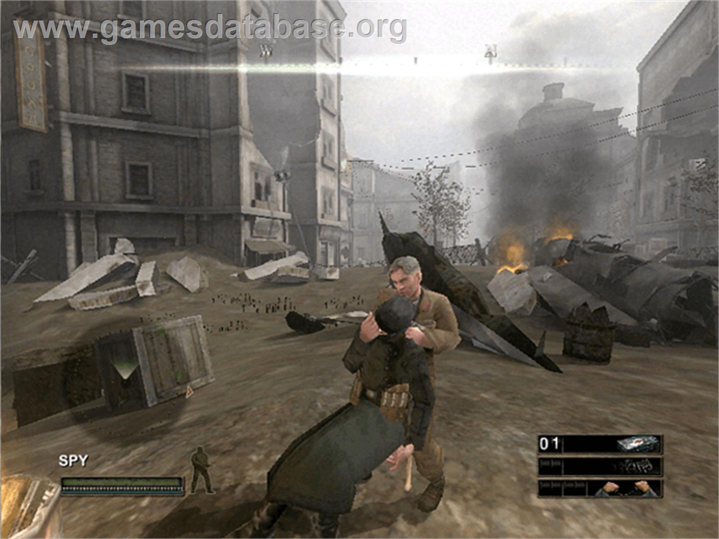 Commandos: Strike Force - Microsoft Xbox - Artwork - In Game