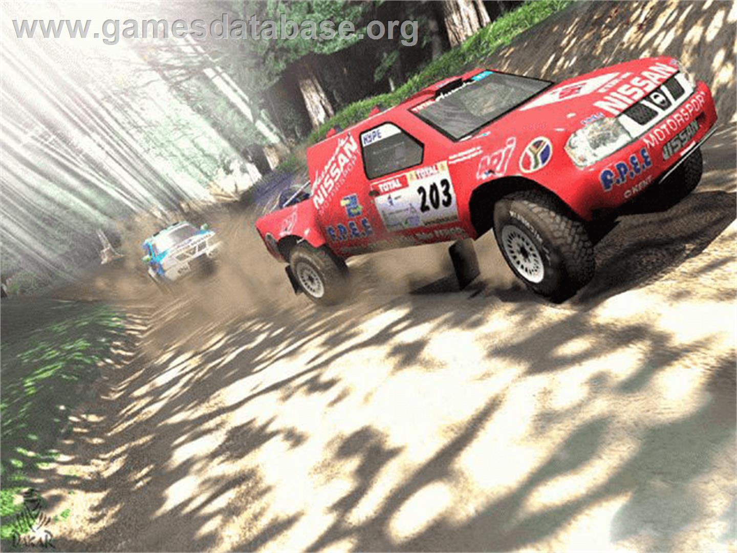 Dakar 2: The World's Ultimate Rally - Microsoft Xbox - Artwork - In Game