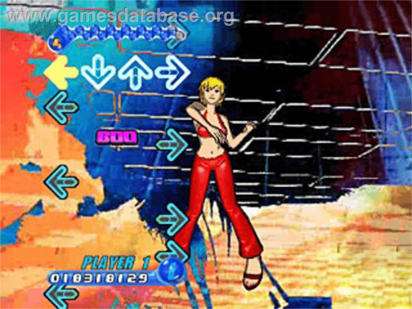 Dance Dance Revolution Ultramix 3 - Microsoft Xbox - Artwork - In Game