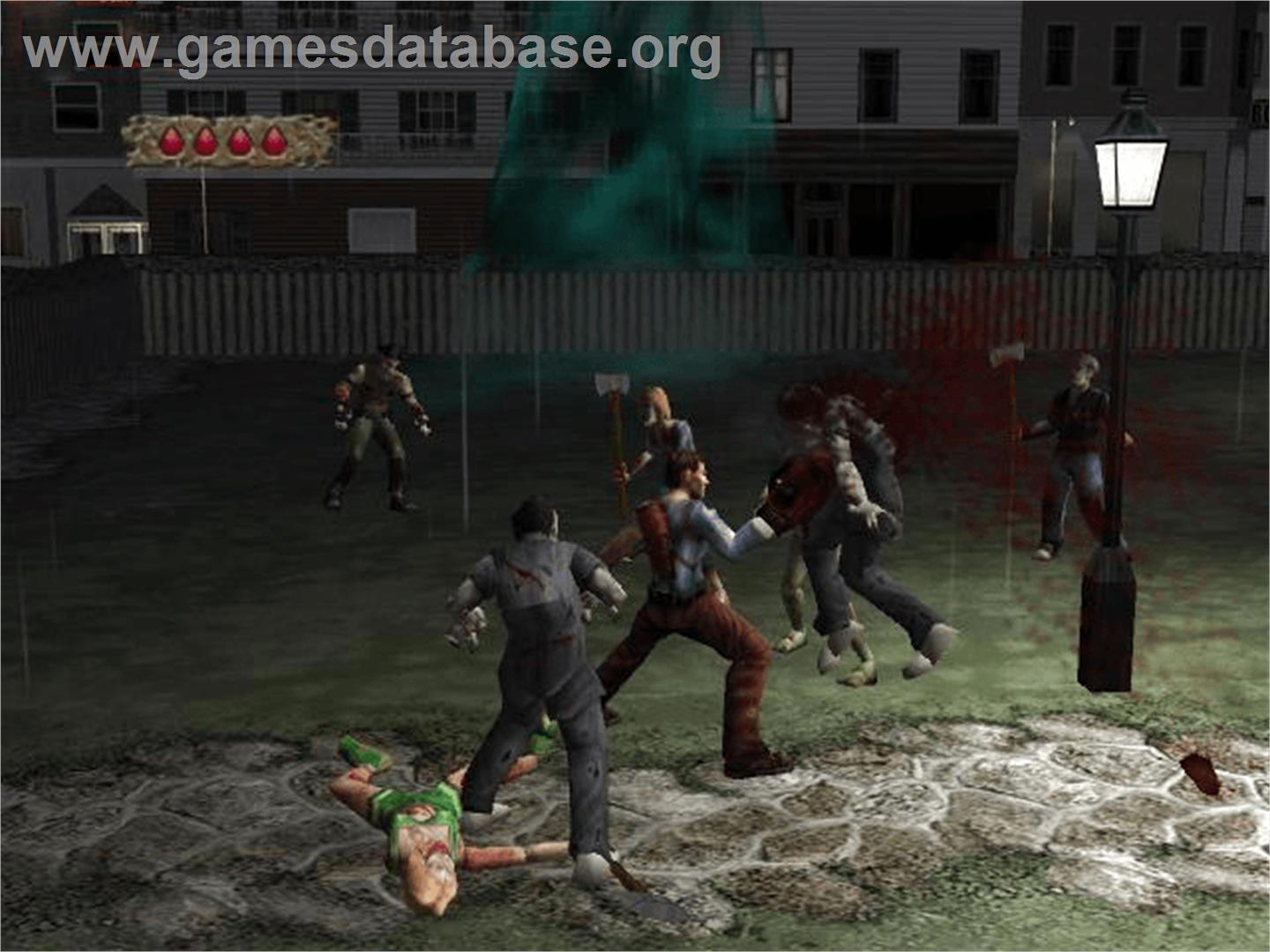 Evil Dead: A Fistful of Boomstick - Microsoft Xbox - Artwork - In Game