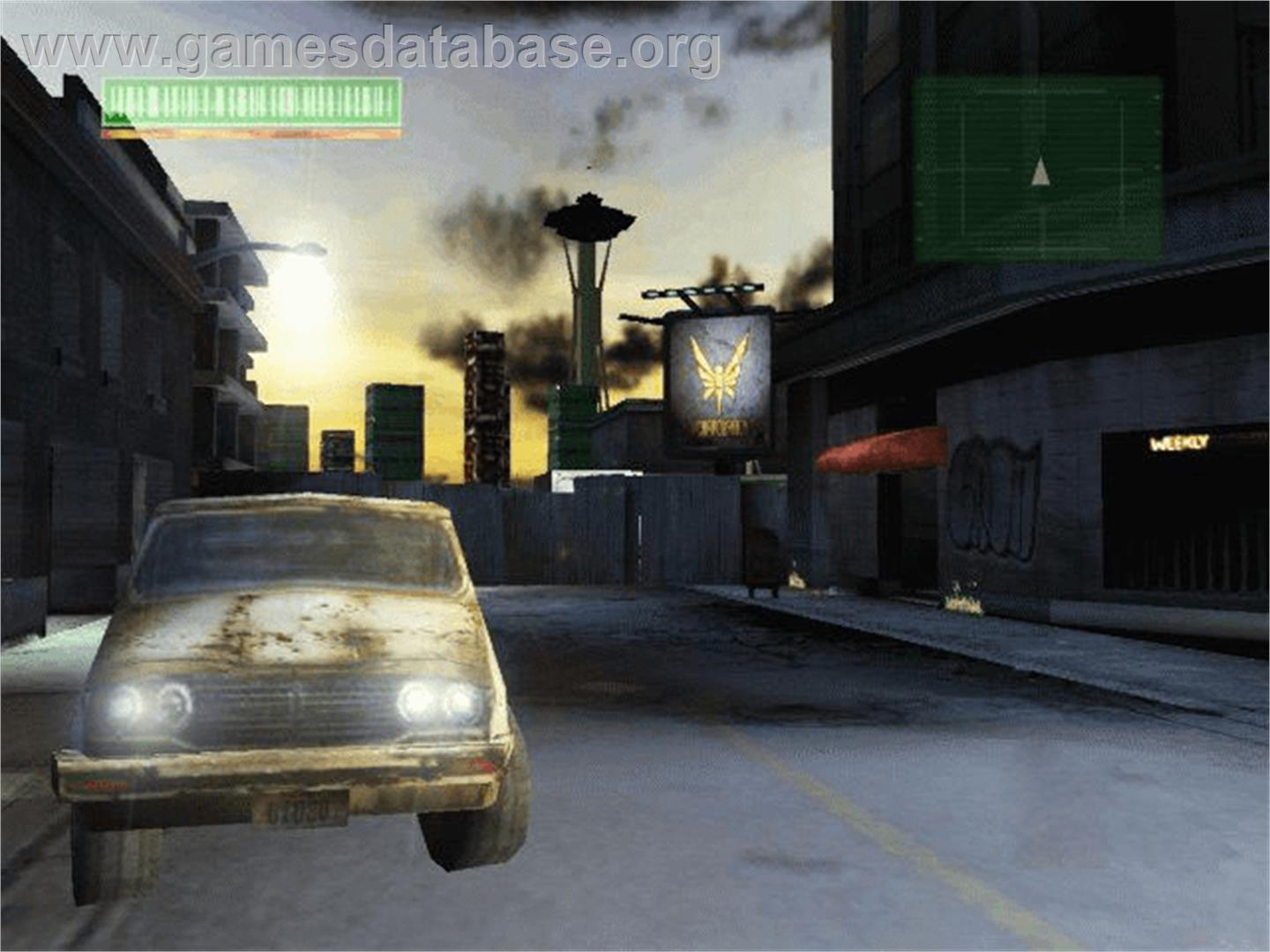 James Cameron's Dark Angel - Microsoft Xbox - Artwork - In Game
