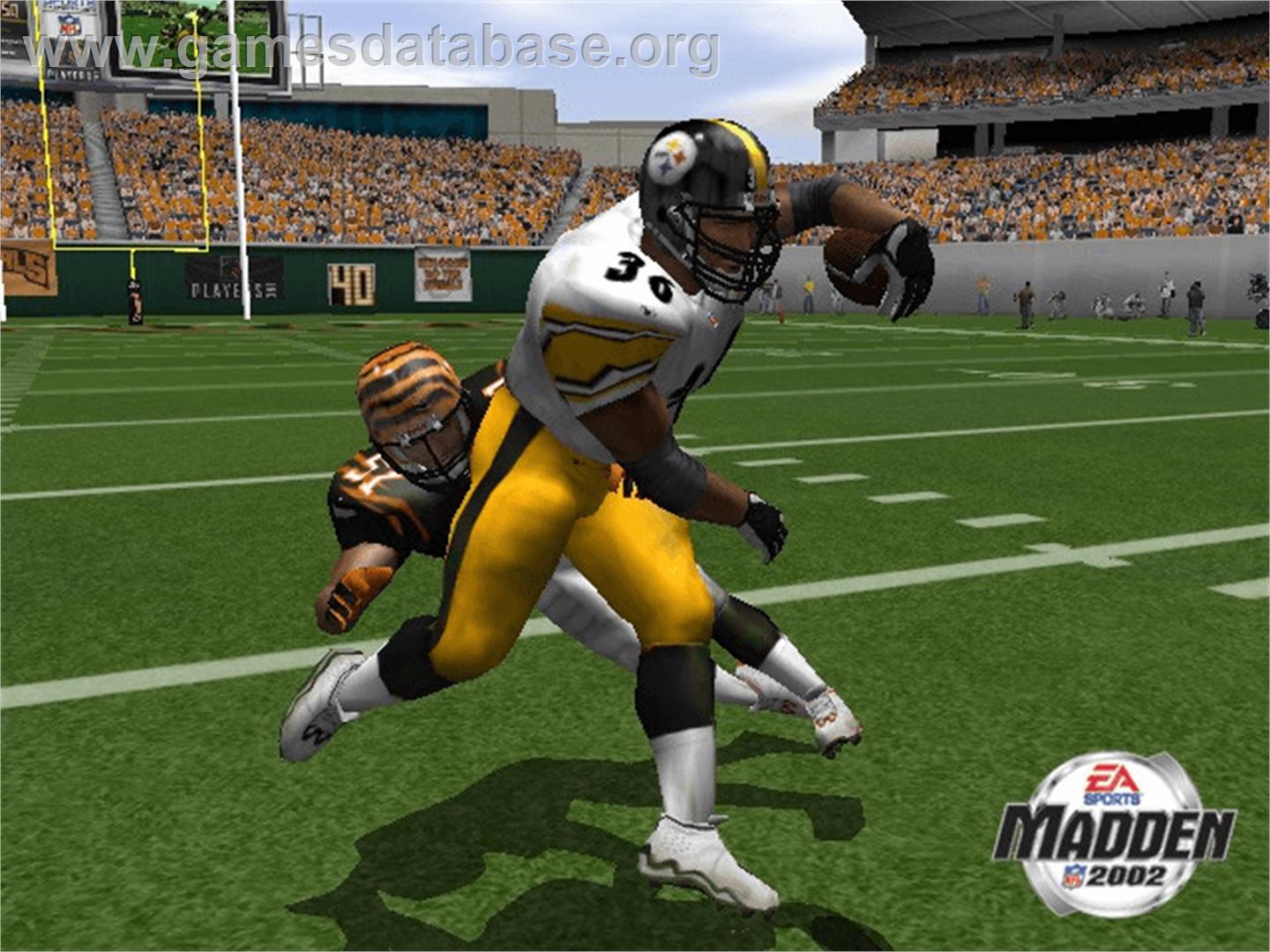 Madden NFL 2002 - Microsoft Xbox - Artwork - In Game