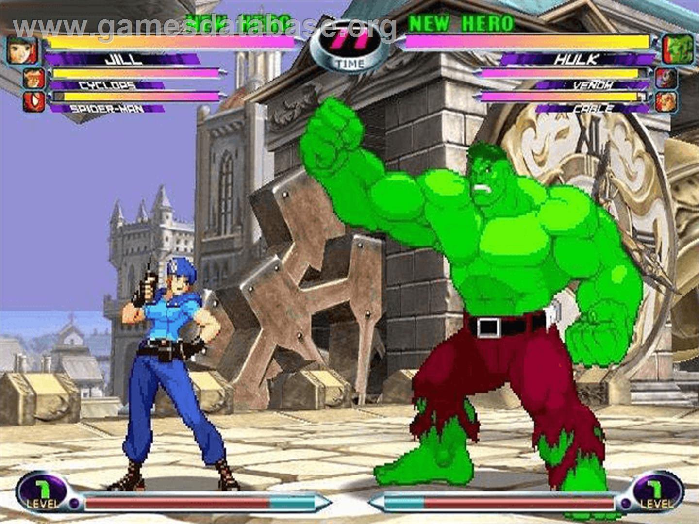 Marvel vs. Capcom 2 - Microsoft Xbox - Artwork - In Game