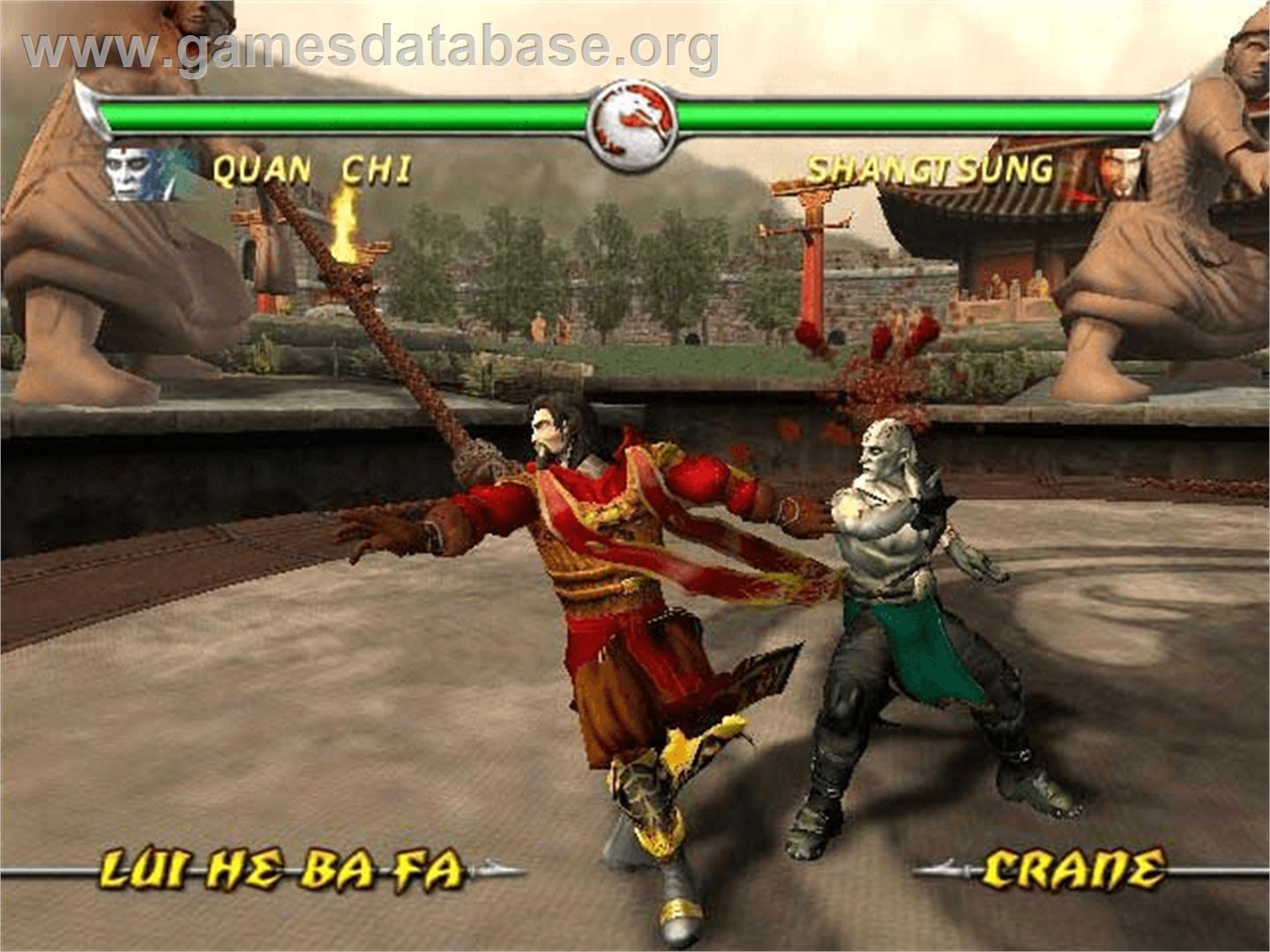 Mortal Kombat: Deadly Alliance - Microsoft Xbox - Artwork - In Game