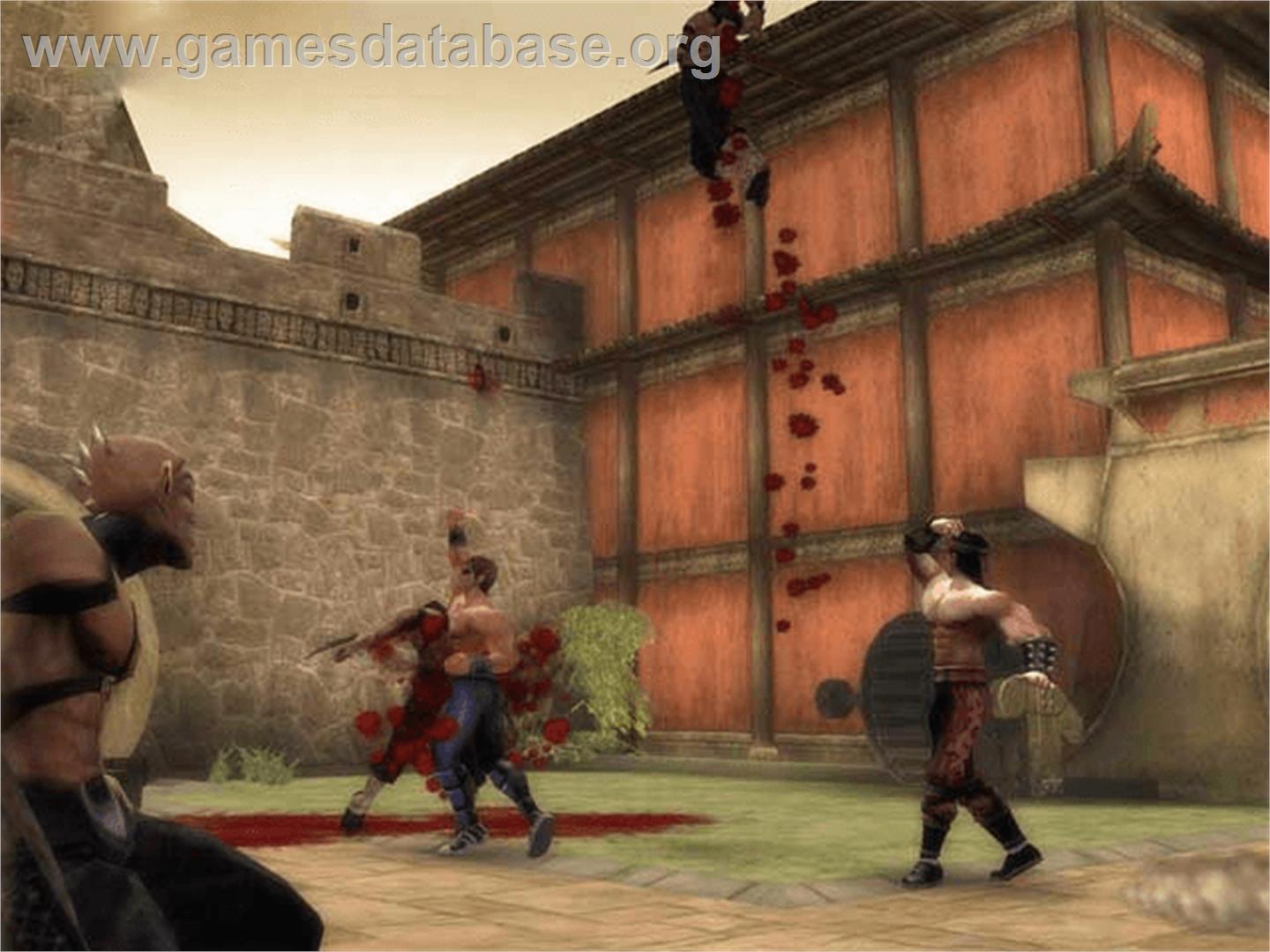 Mortal Kombat: Shaolin Monks - Microsoft Xbox - Artwork - In Game