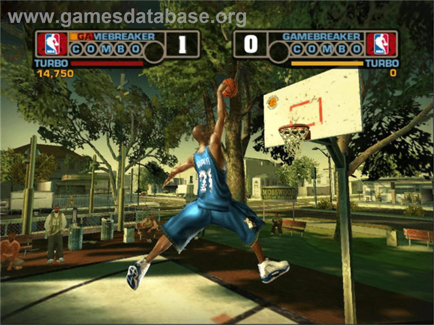NBA Street V3 - Microsoft Xbox - Artwork - In Game