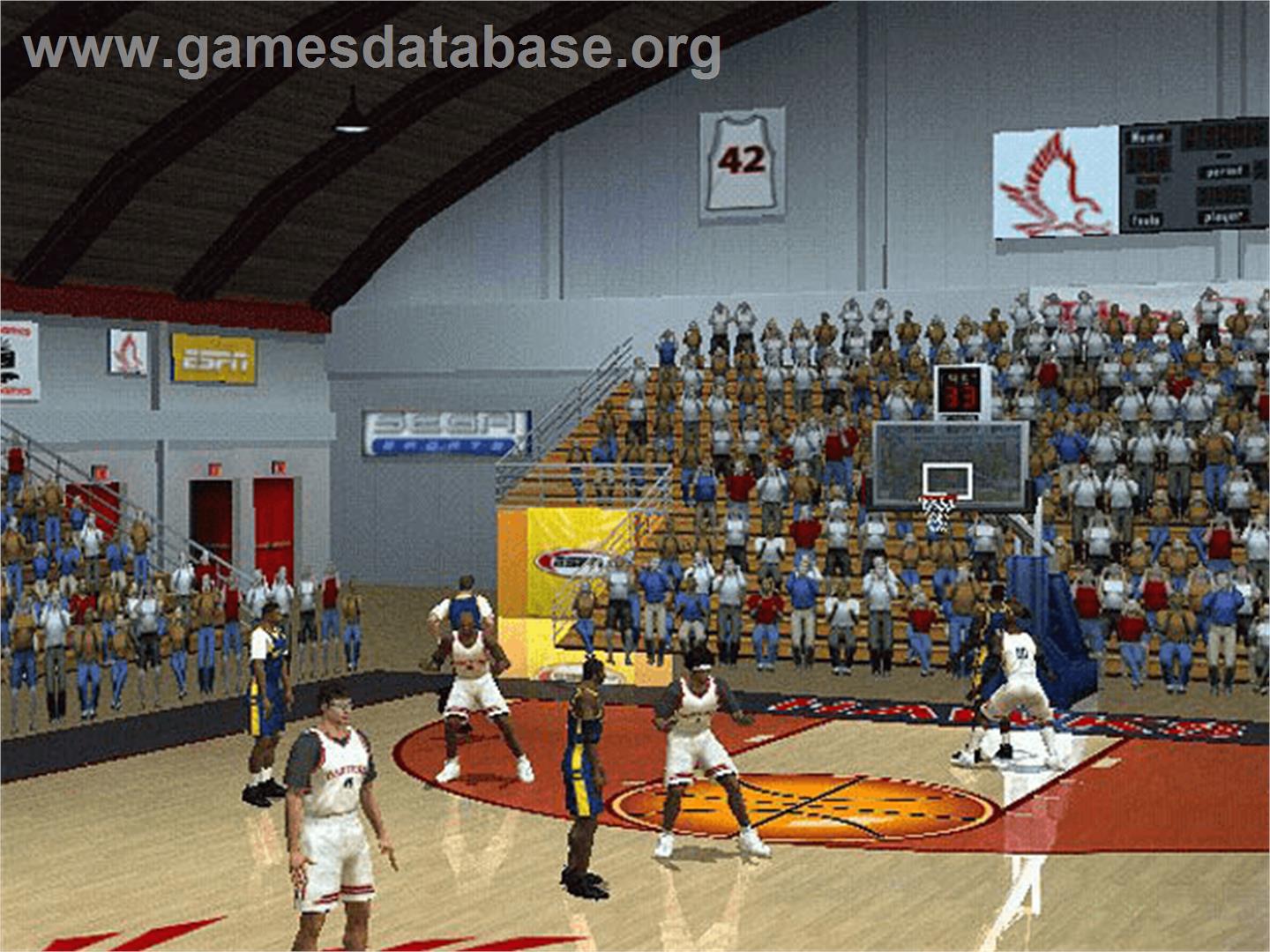 NCAA College Basketball 2K3 - Microsoft Xbox - Artwork - In Game