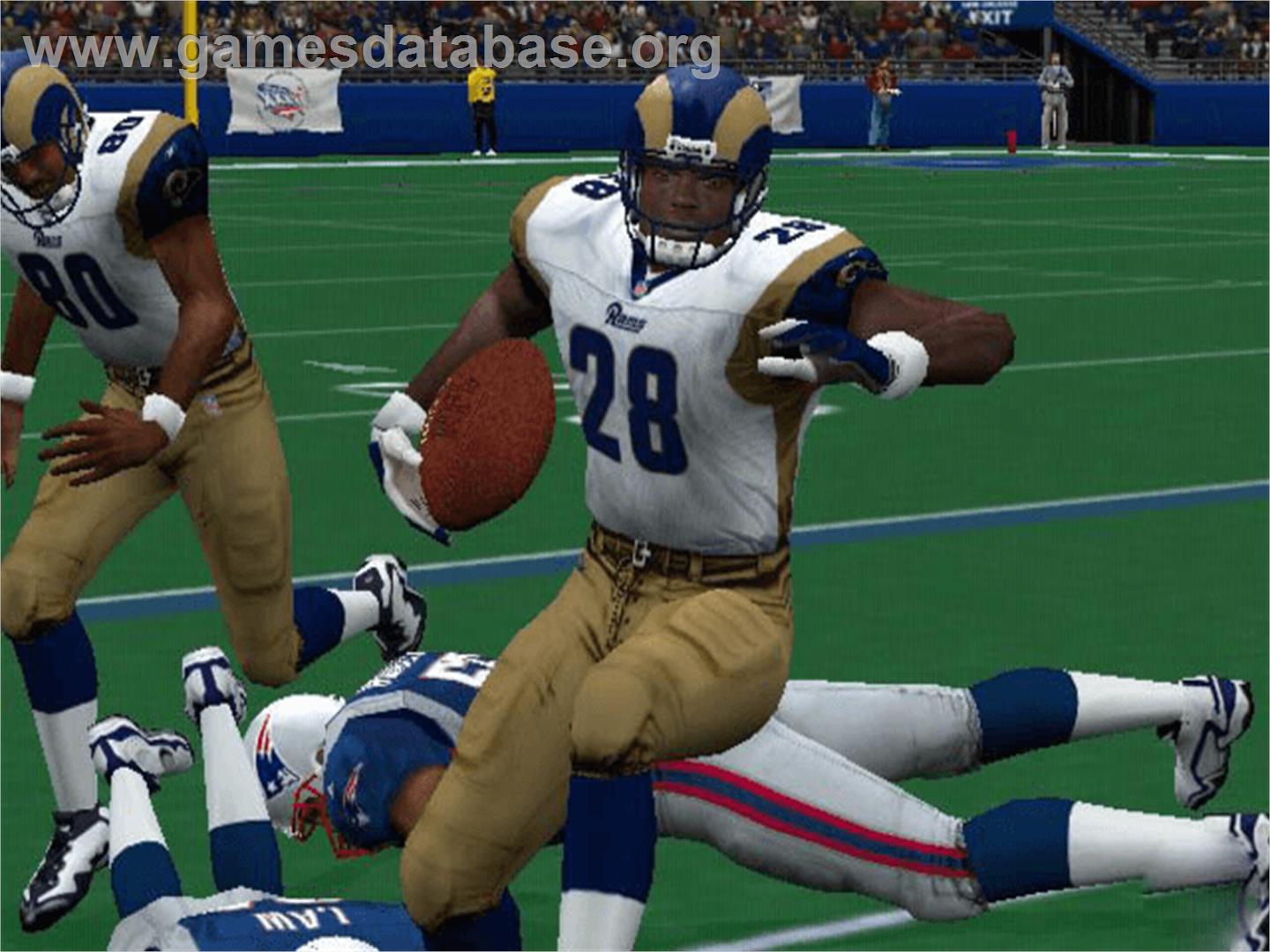 NFL 2K2 - Microsoft Xbox - Artwork - In Game