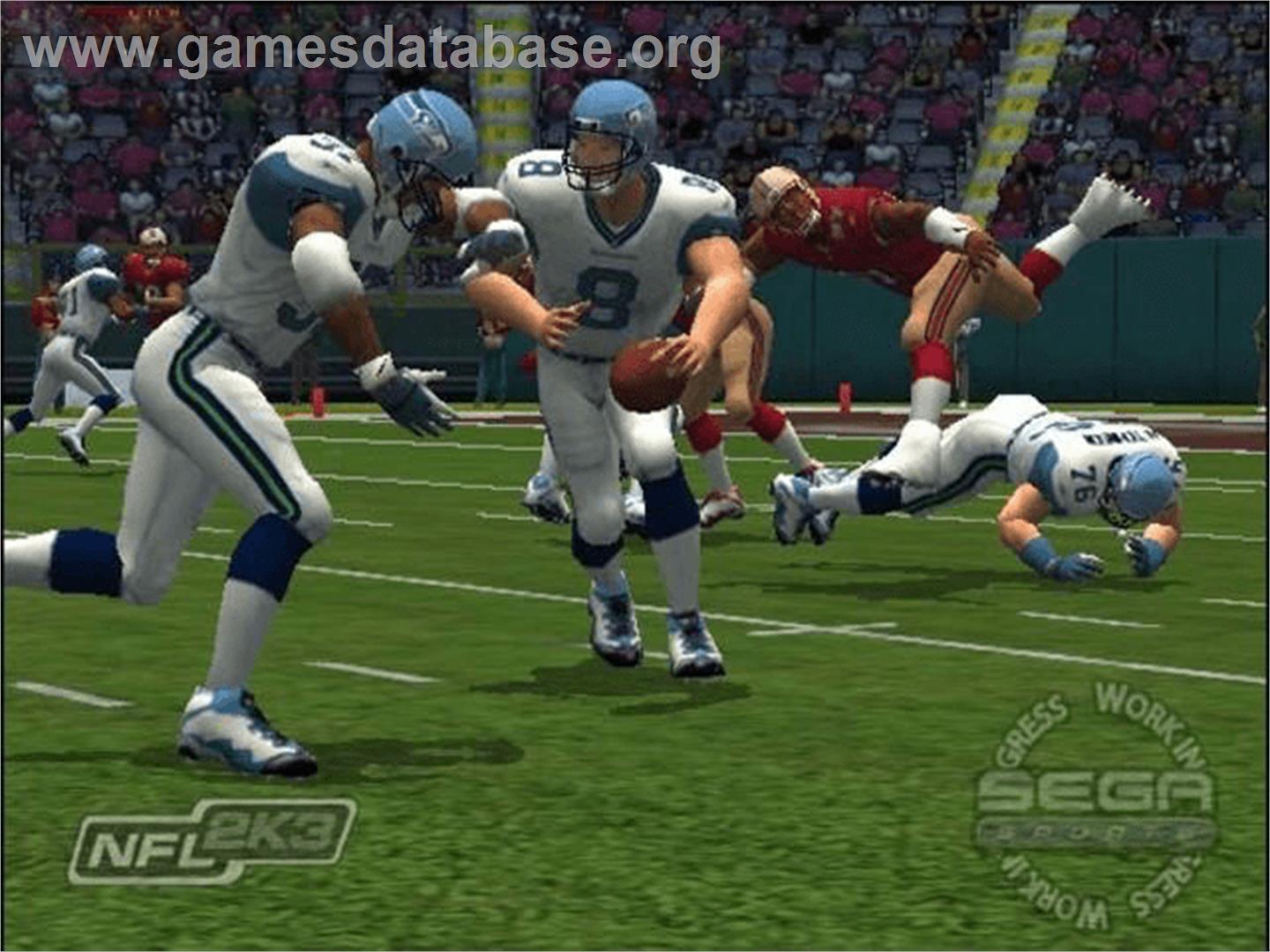 NFL 2K3 - Microsoft Xbox - Artwork - In Game