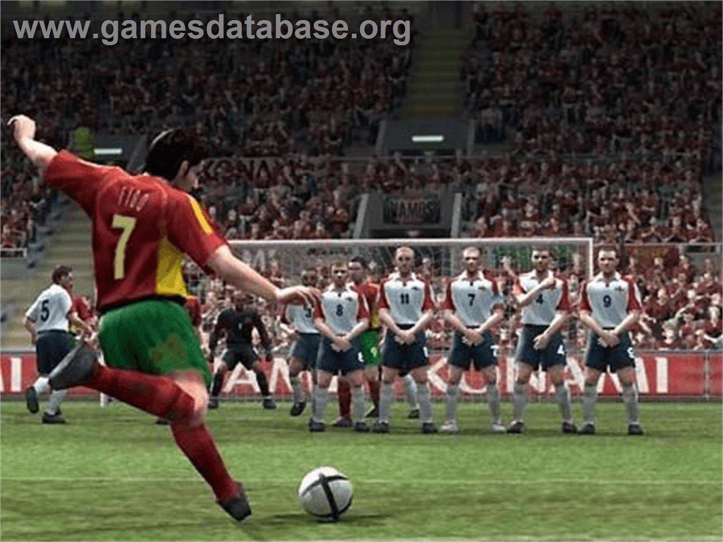 Pro Evolution Soccer 4 - Microsoft Xbox - Artwork - In Game
