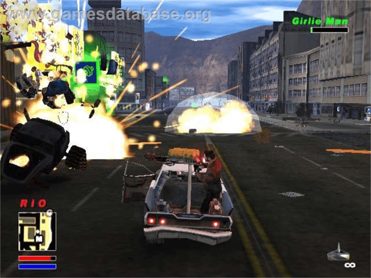 RoadKill - Microsoft Xbox - Artwork - In Game