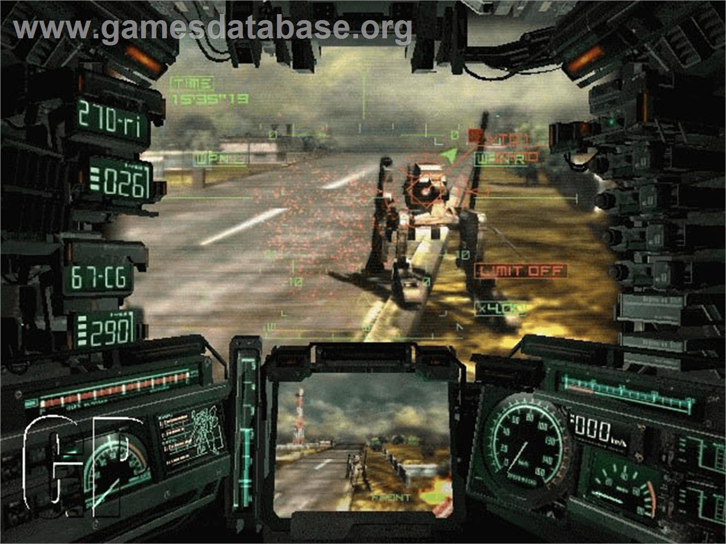 Steel Battalion: Line of Contact - Microsoft Xbox - Artwork - In Game
