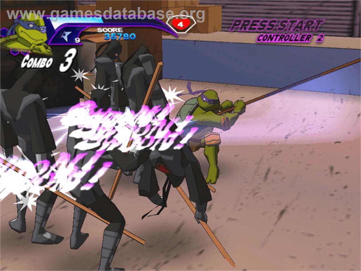 Teenage Mutant Ninja Turtles: Mutant Melee - Microsoft Xbox - Artwork - In Game