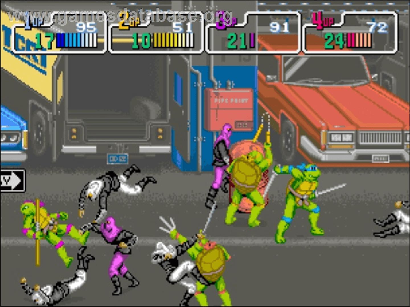 Teenage Mutant Ninja Turtles 2: Battle Nexus - Microsoft Xbox - Artwork - In Game