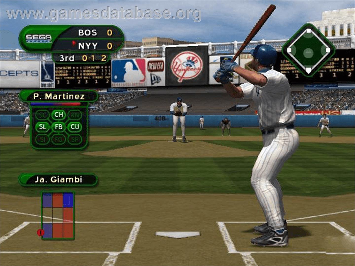 World Series Baseball - Microsoft Xbox - Artwork - In Game