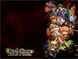 Title screen of Black Stone: Magic & Steel on the Microsoft Xbox.