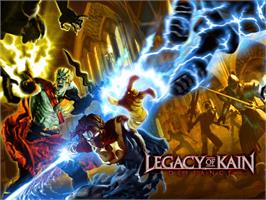 Title screen of Legacy of Kain: Defiance on the Microsoft Xbox.