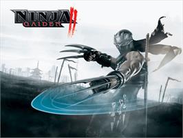Title screen of Ninja Gaiden Black on the Microsoft Xbox.