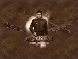 Title screen of Pilot Down: Behind Enemy Lines on the Microsoft Xbox.