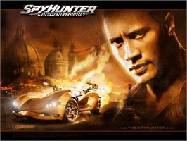 Title screen of Spy Hunter: Nowhere to Run on the Microsoft Xbox.