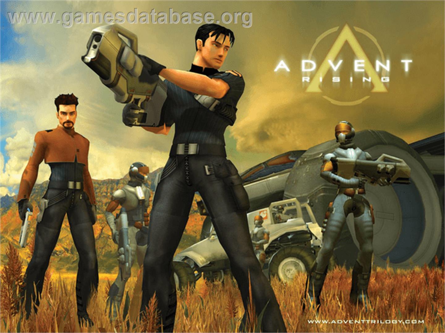 Advent Rising - Microsoft Xbox - Artwork - Title Screen