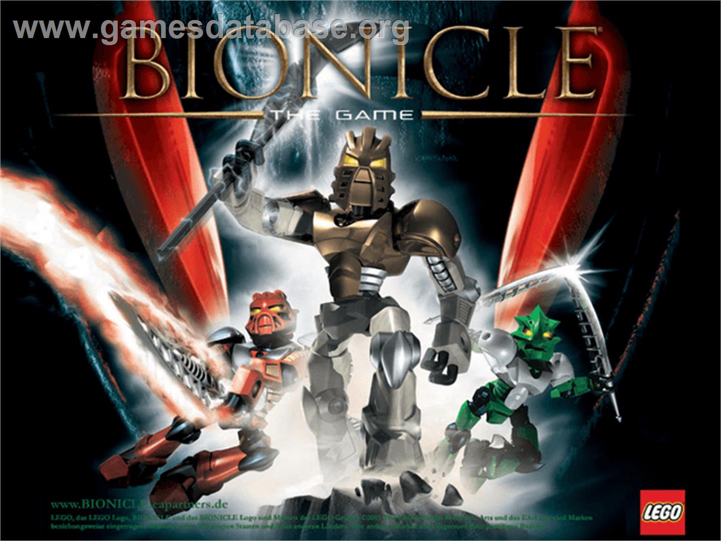Bionicle - Microsoft Xbox - Artwork - Title Screen