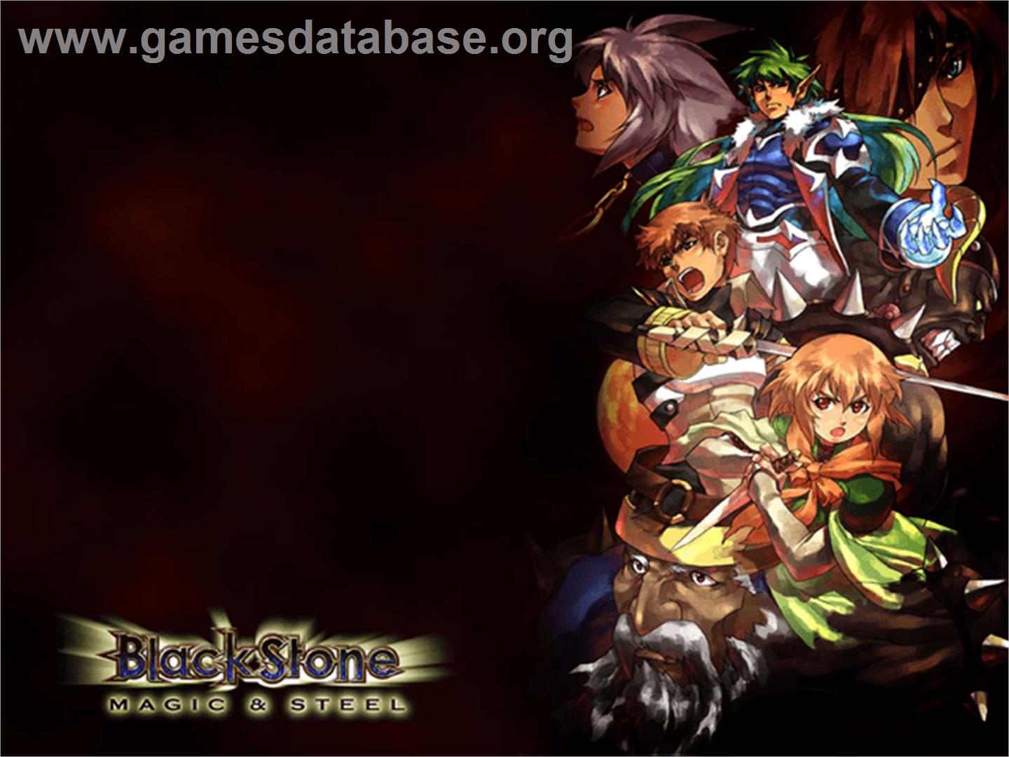 Black Stone: Magic & Steel - Microsoft Xbox - Artwork - Title Screen