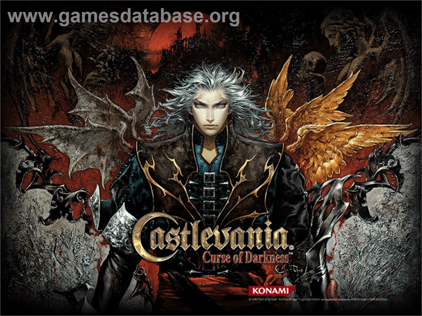 Castlevania: Curse of Darkness - Microsoft Xbox - Artwork - Title Screen
