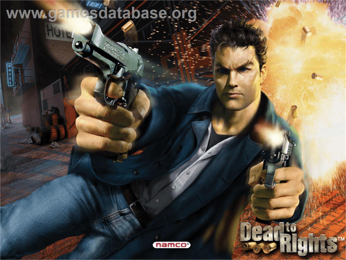 Dead to Rights - Microsoft Xbox - Artwork - Title Screen