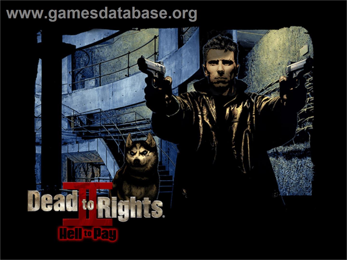 Dead to Rights 2 - Microsoft Xbox - Artwork - Title Screen